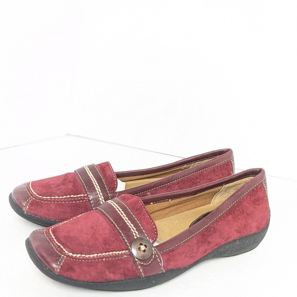 Hush puppies leather and suede loafers - Picture 16 of 16